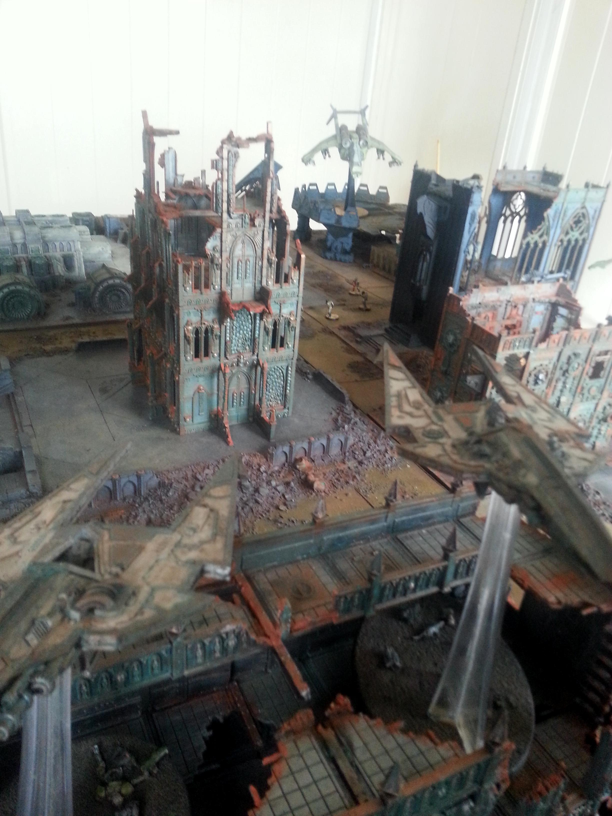 Décor Warhammer 40k Forge World – Ruines Cityfight (neuf, OOP)
